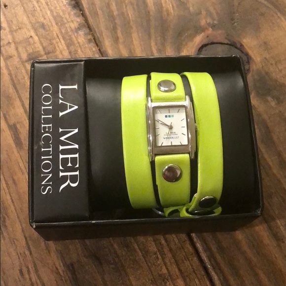 La Mer Jewelry - LA MER Collection neon yellow NWOT. La Mer Jewelry - LA MER Collection neon yellow NWOT.